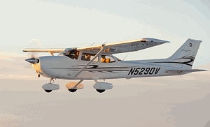 The Cessna C172 Skyhawk is the highest-selling light aircraft in the world. (Cessna)